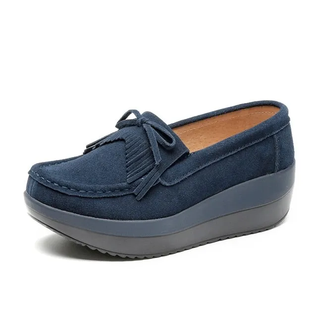 2019 Spring Women Flats Shoes Platform Sneakers