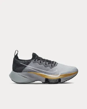 Air Zoom Tempo NEXT% Black / Pure Platinum / Wolf Grey / White Running Shoes