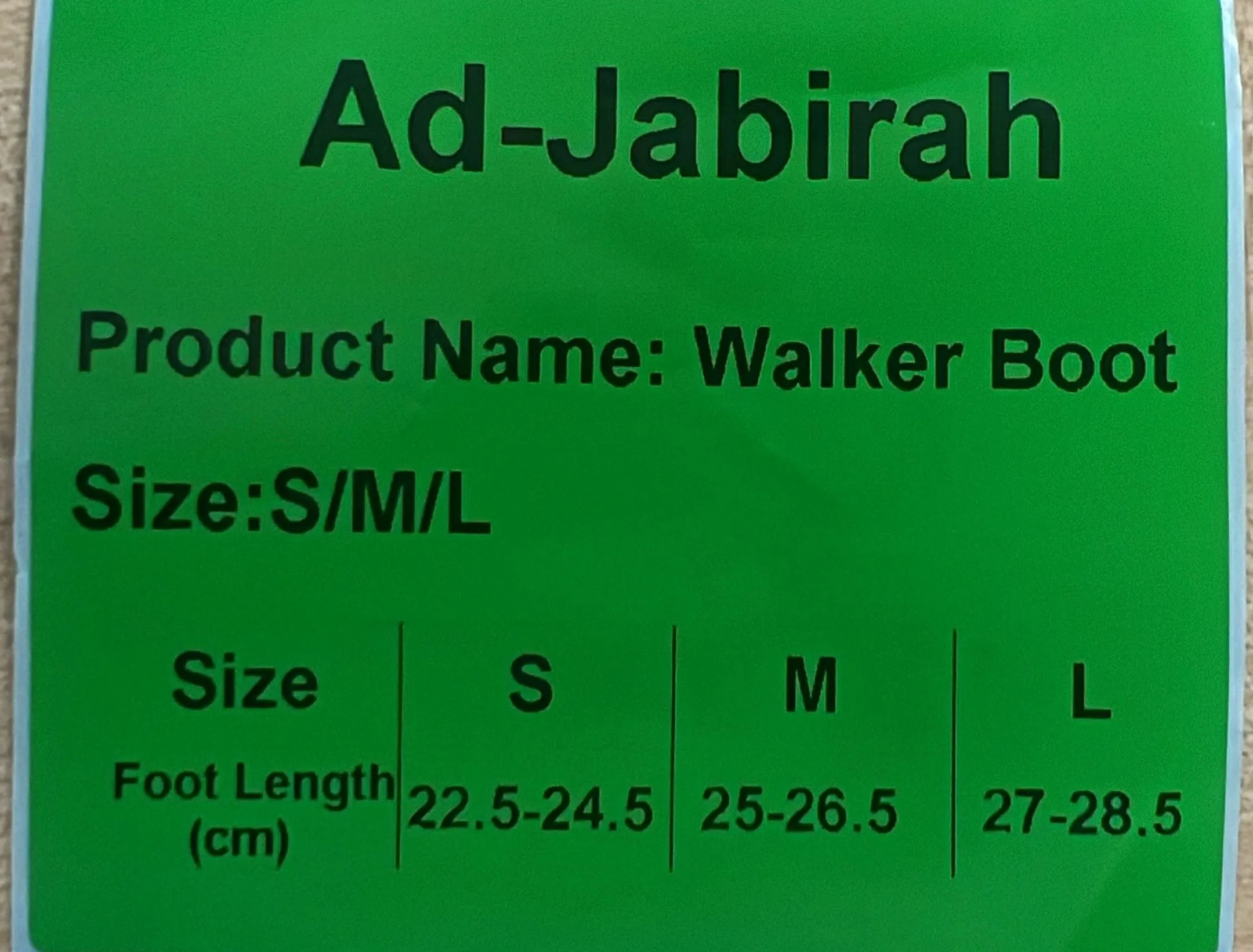Aircast Shoes Short (M) 1PC