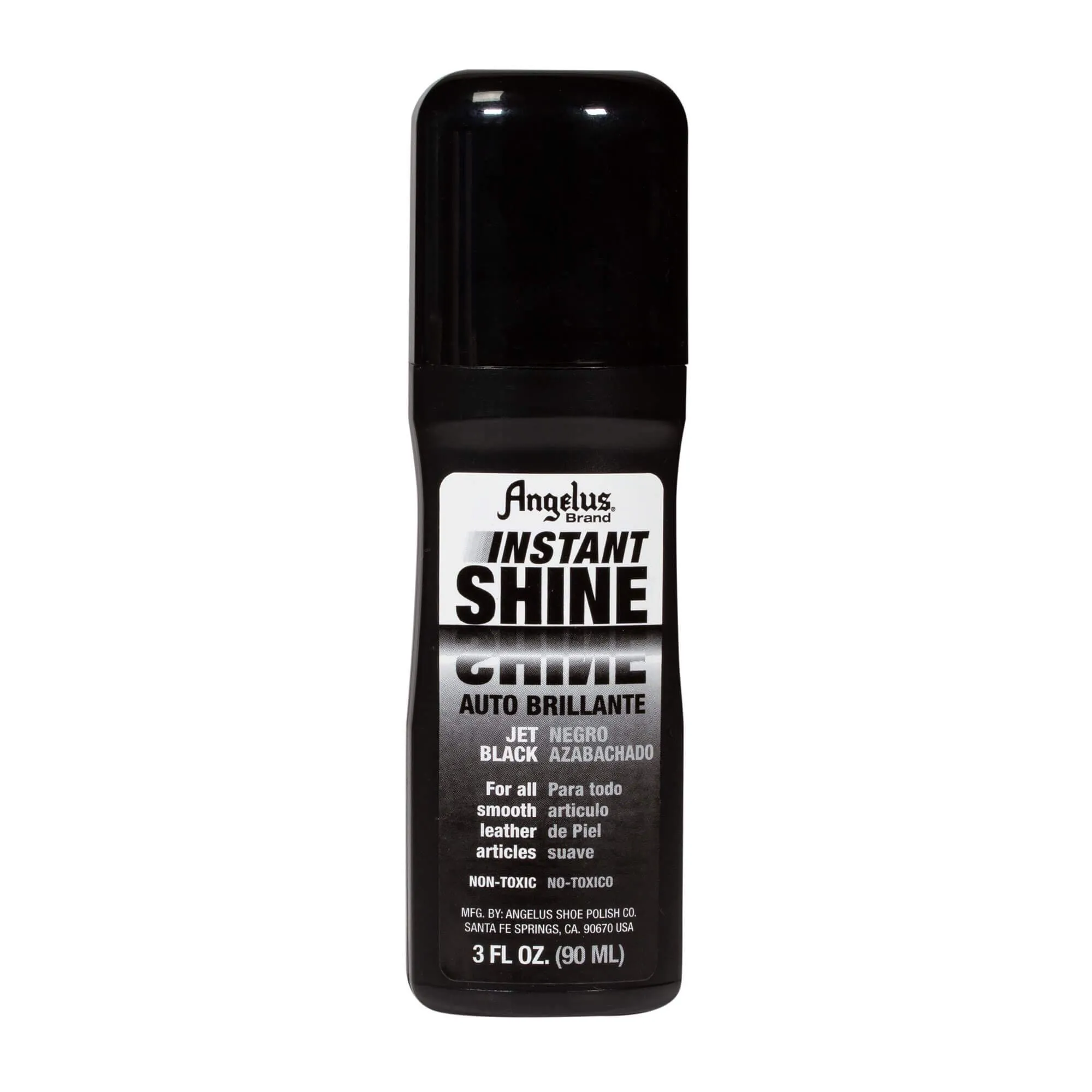 Angelus Instant Shine Black With Applicator Top