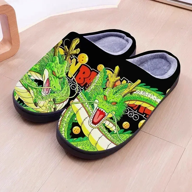 Anime Plush  One Piece Luffy slippers