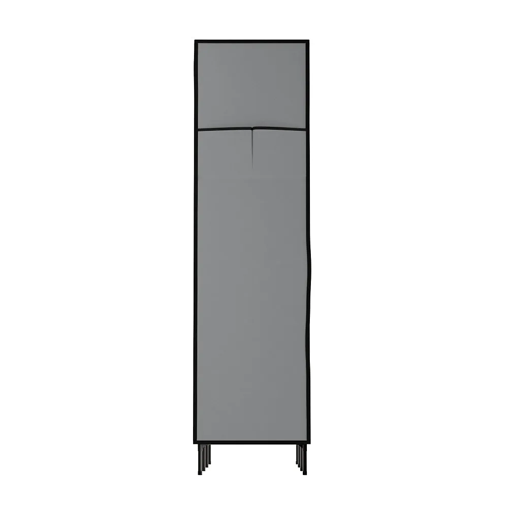 Artiss Clothes Wardrobe Closet Storage Large Portable Organiser with Shelf Grey