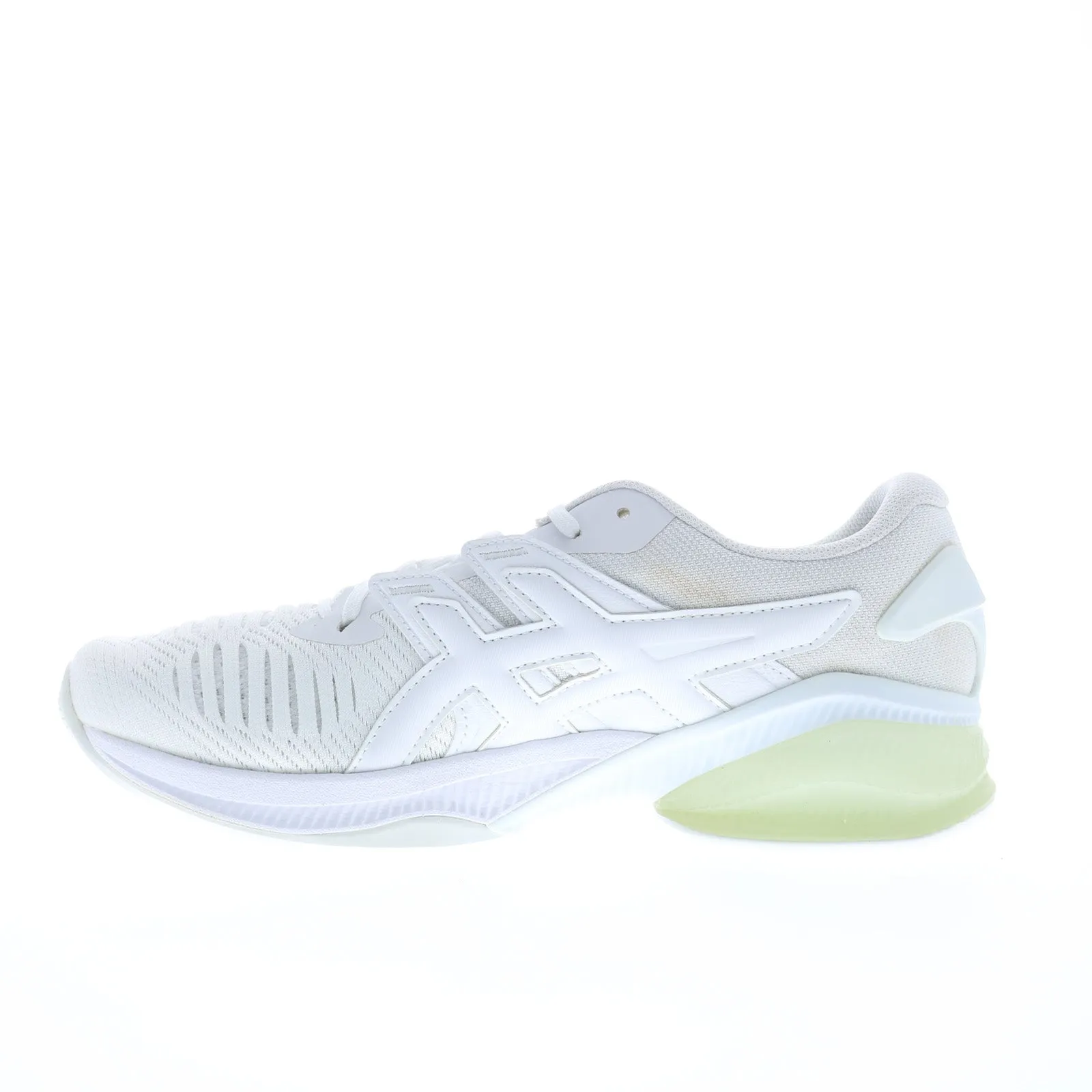 Asics Gel-Quantum Infinty JIn Womens White Mesh Lifestyle Sneakers Shoes