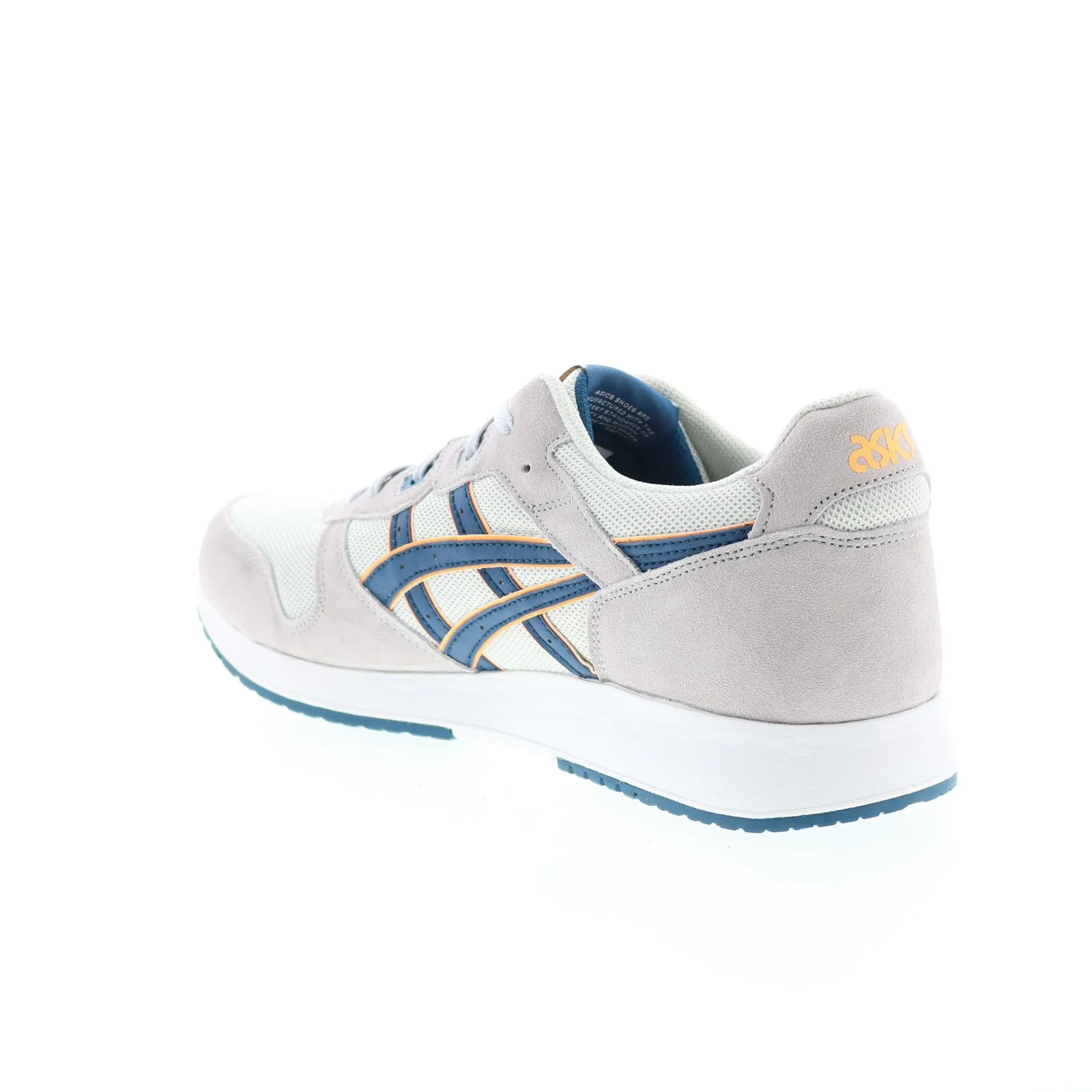 Asics Lyte Classic 1191A368-020 Mens Blue Suede Lifestyle Sneakers Shoes