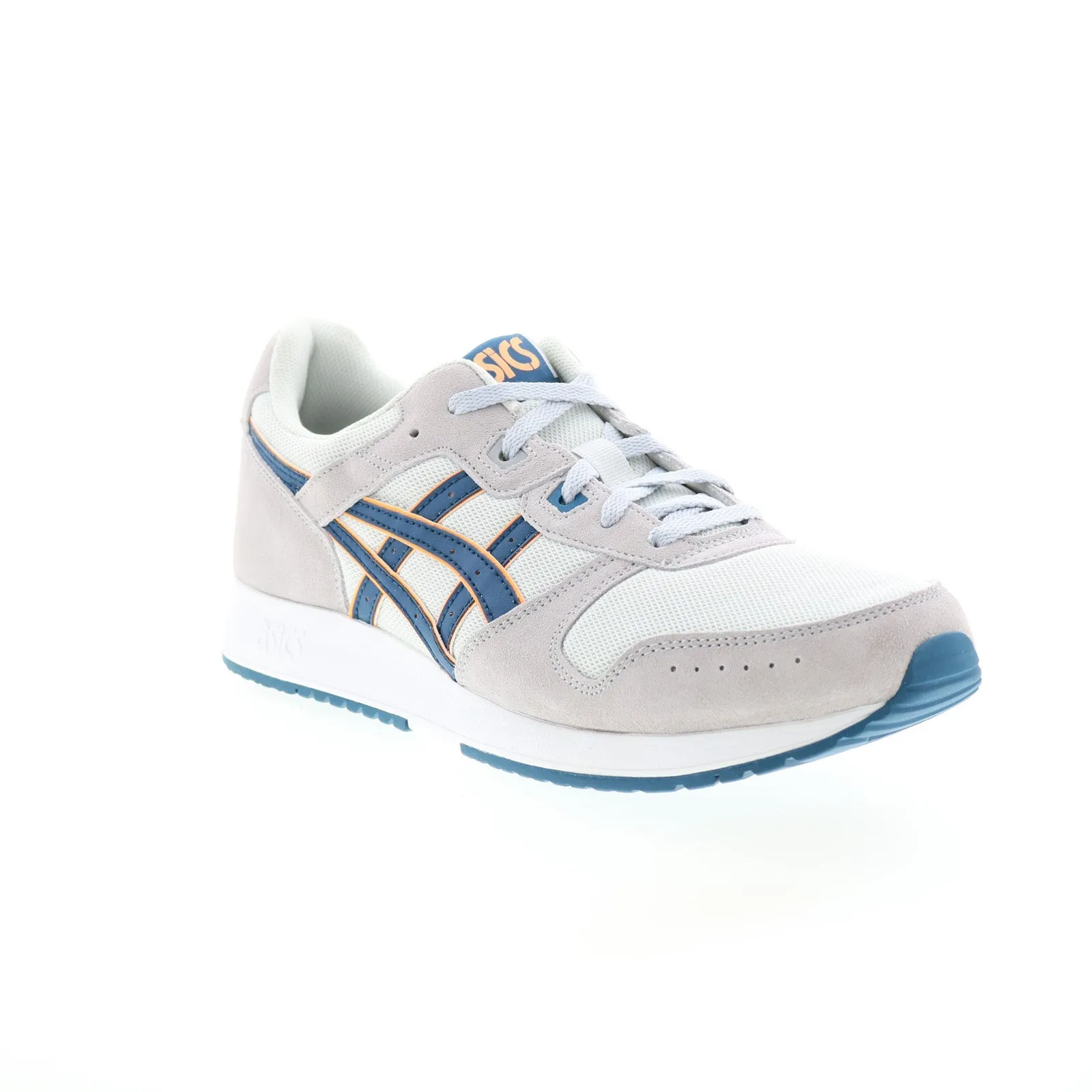 Asics Lyte Classic 1191A368-020 Mens Blue Suede Lifestyle Sneakers Shoes