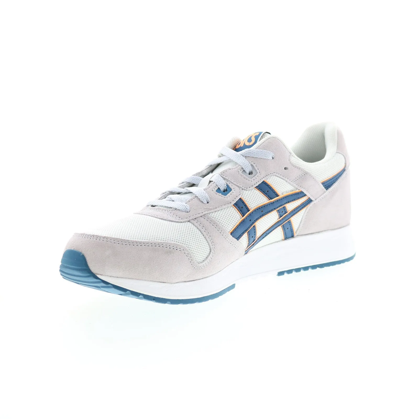 Asics Lyte Classic 1191A368-020 Mens Blue Suede Lifestyle Sneakers Shoes