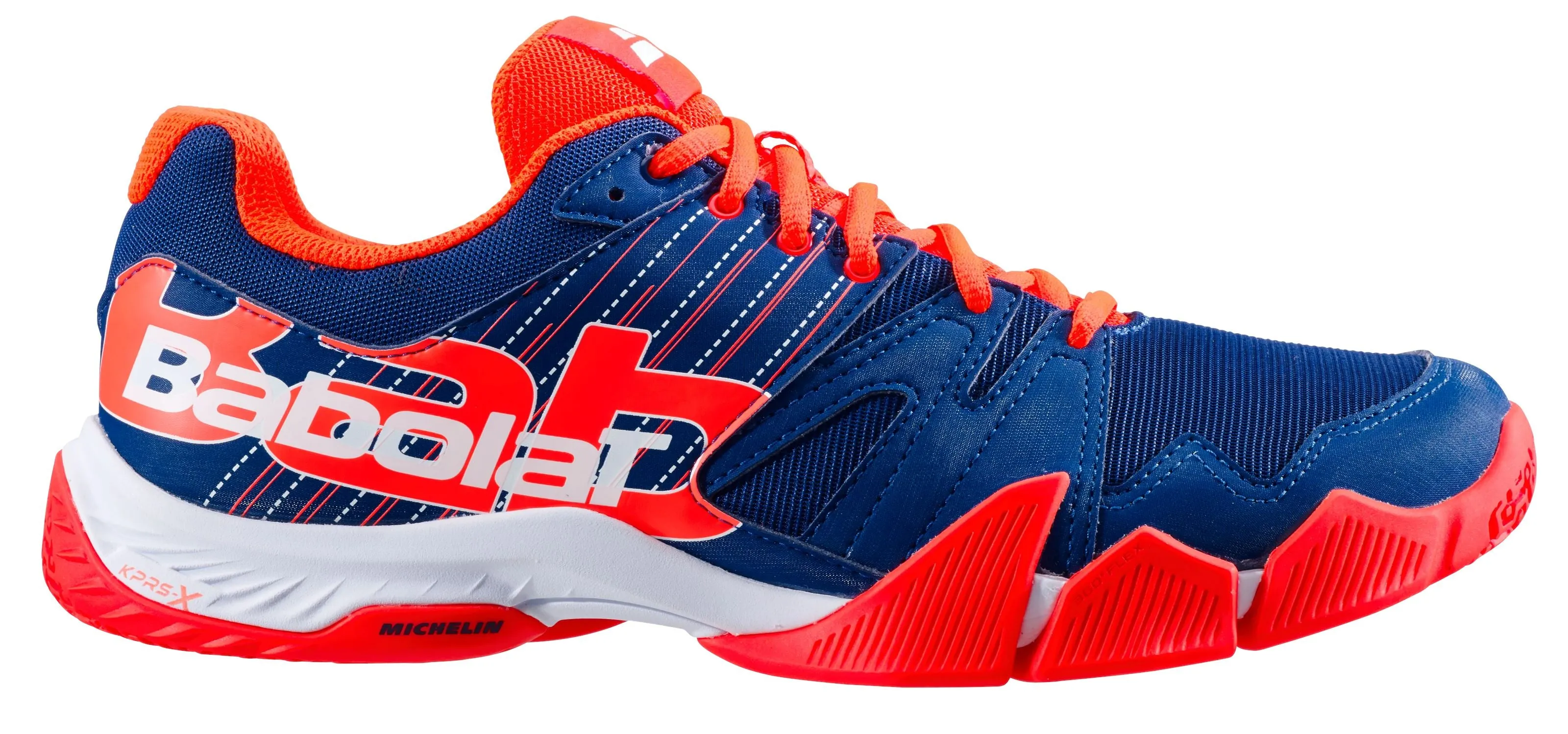 Babolat Pulsa Men Estate Blue/Fluo Strike Men's Padel Shoe