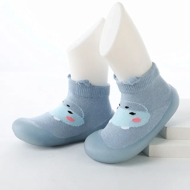 Baby Pet Sock Shoes - Monster Blue