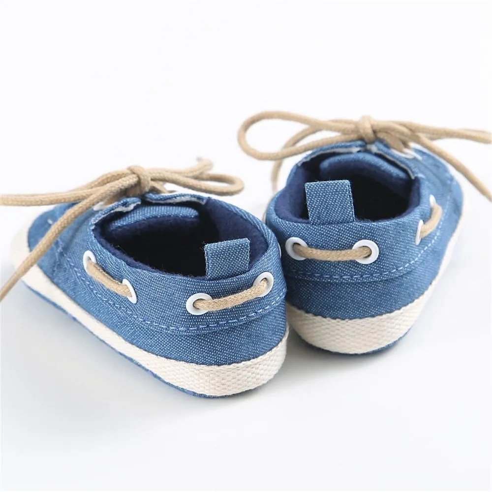 Baby Unisex Lace Up Casual Flats Wholesale Children Shoes