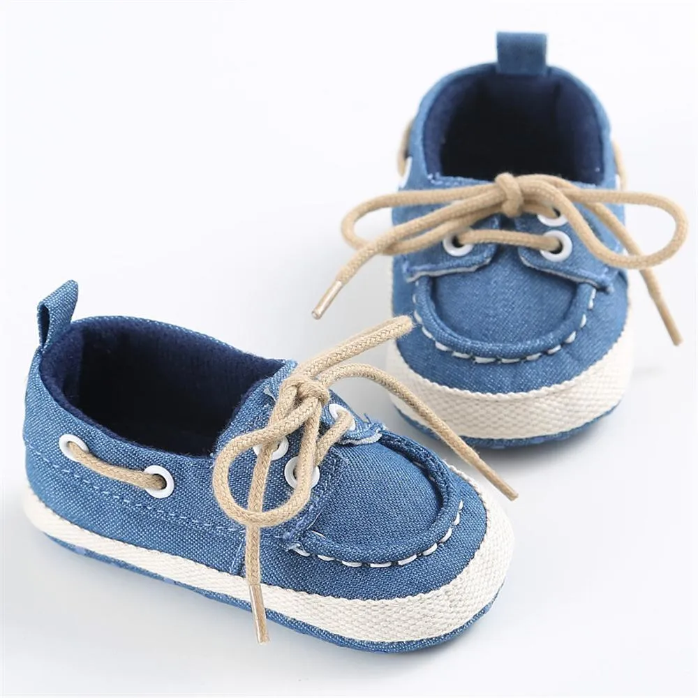 Baby Unisex Lace Up Casual Flats Wholesale Children Shoes
