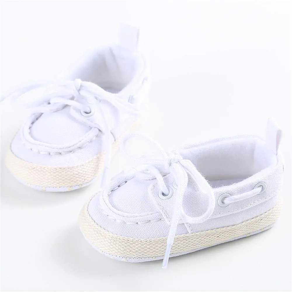 Baby Unisex Lace Up Casual Flats Wholesale Children Shoes