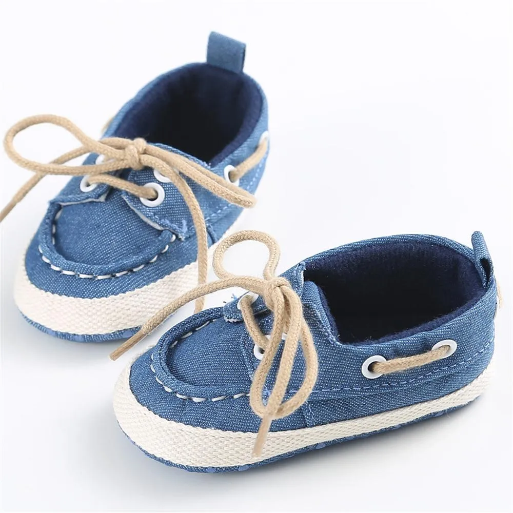 Baby Unisex Lace Up Casual Flats Wholesale Children Shoes