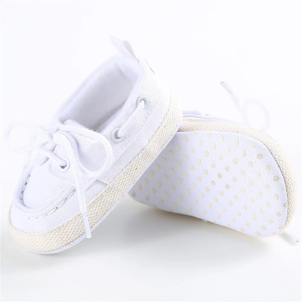 Baby Unisex Lace Up Casual Flats Wholesale Children Shoes
