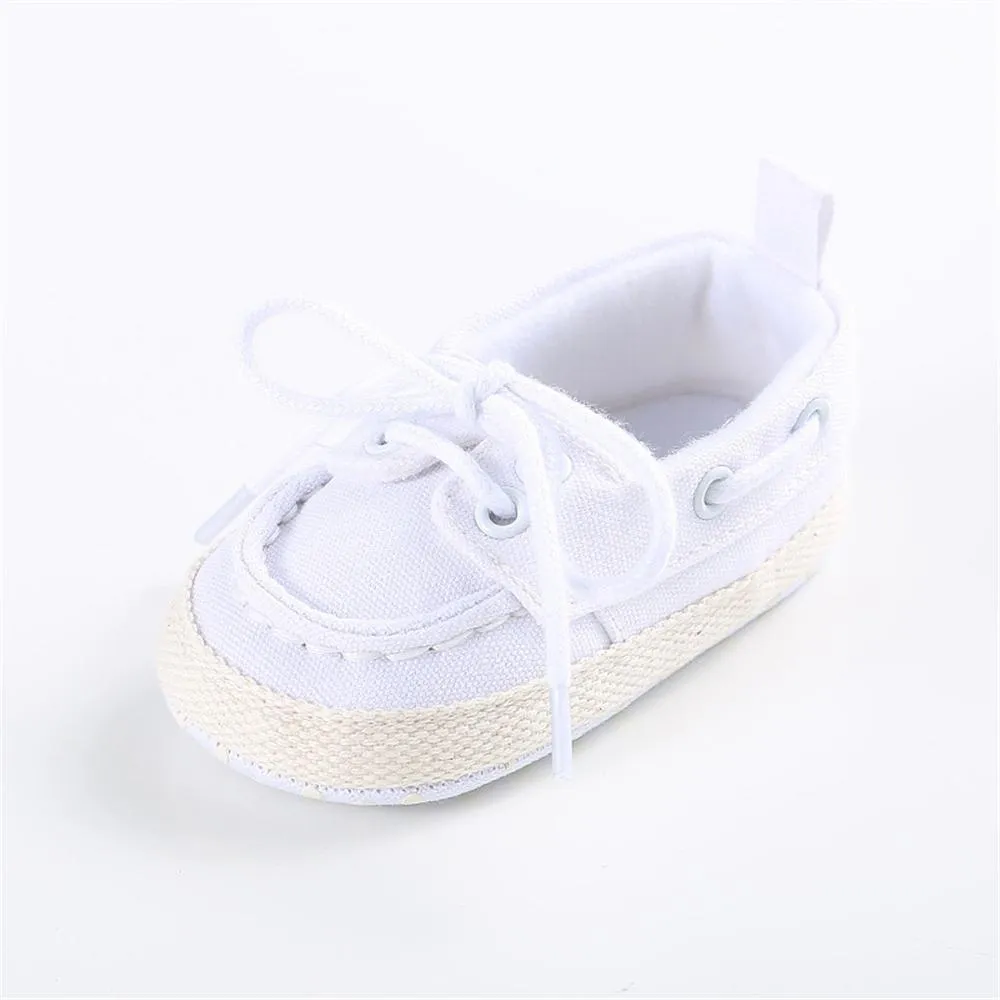 Baby Unisex Lace Up Casual Flats Wholesale Children Shoes