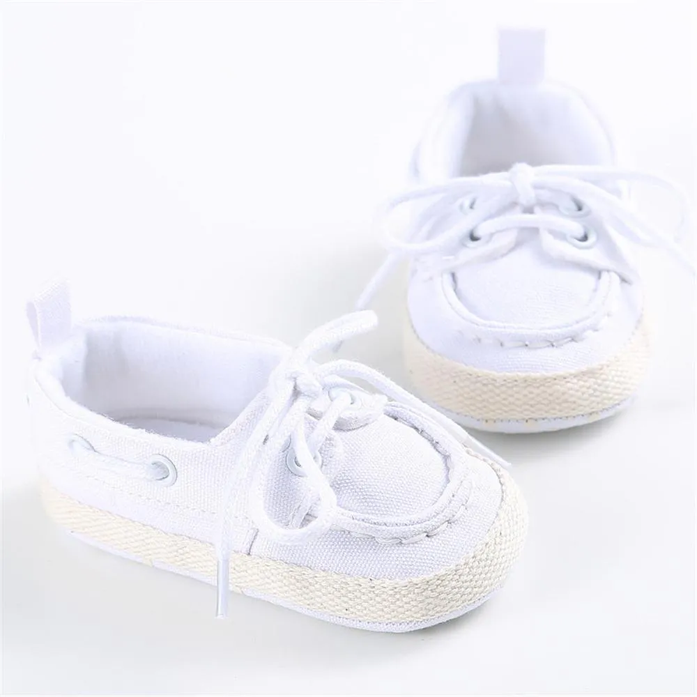 Baby Unisex Lace Up Casual Flats Wholesale Children Shoes