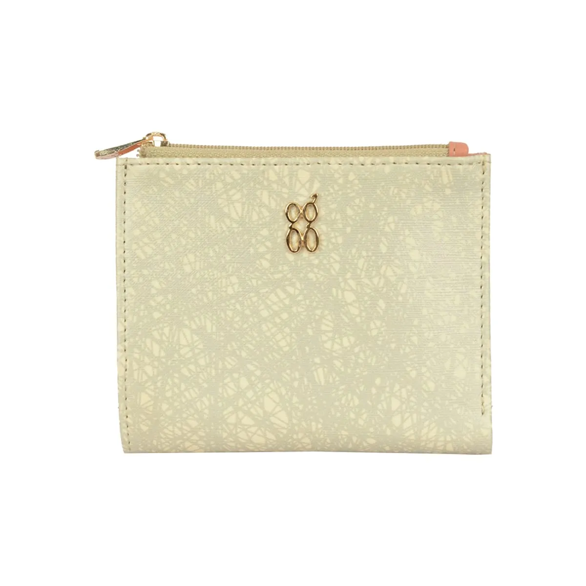 Baggit Women's 2 Fold Wallet - Small (White)