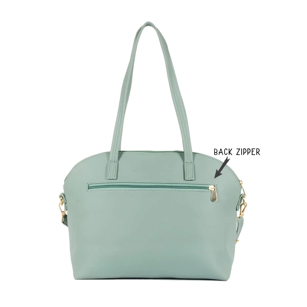 Baggit Women's Bowling Handbag - Medium (Blue)