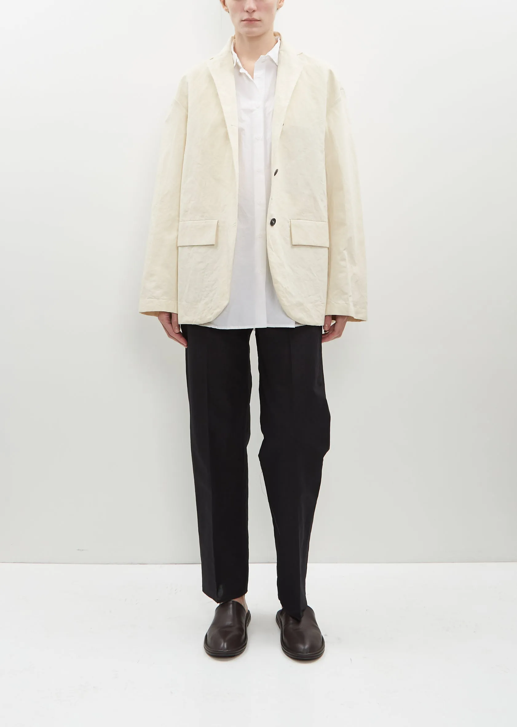 Bea Cotton-Linen Jacket