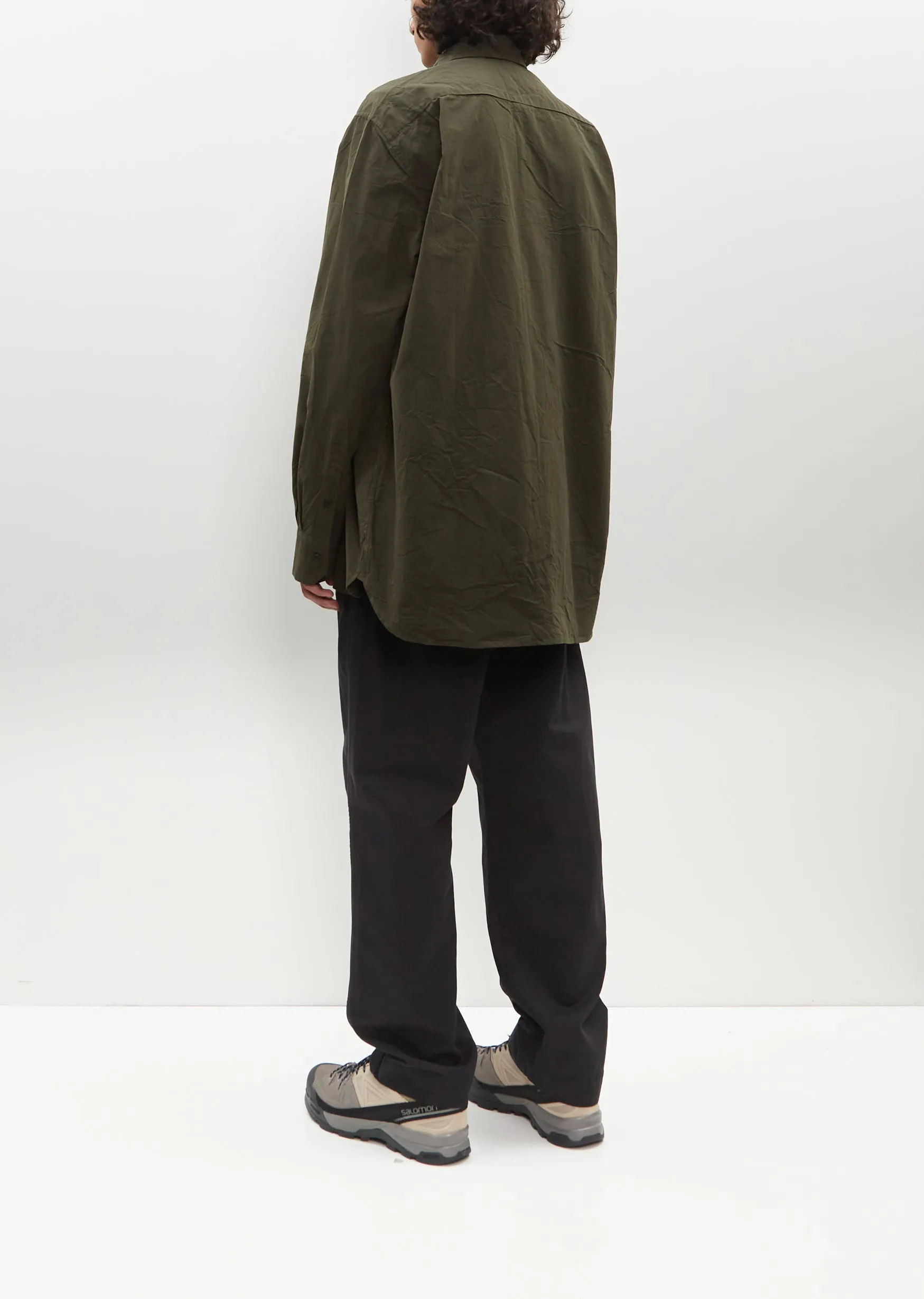 Big Raccourcie Shirt — Dark Khaki