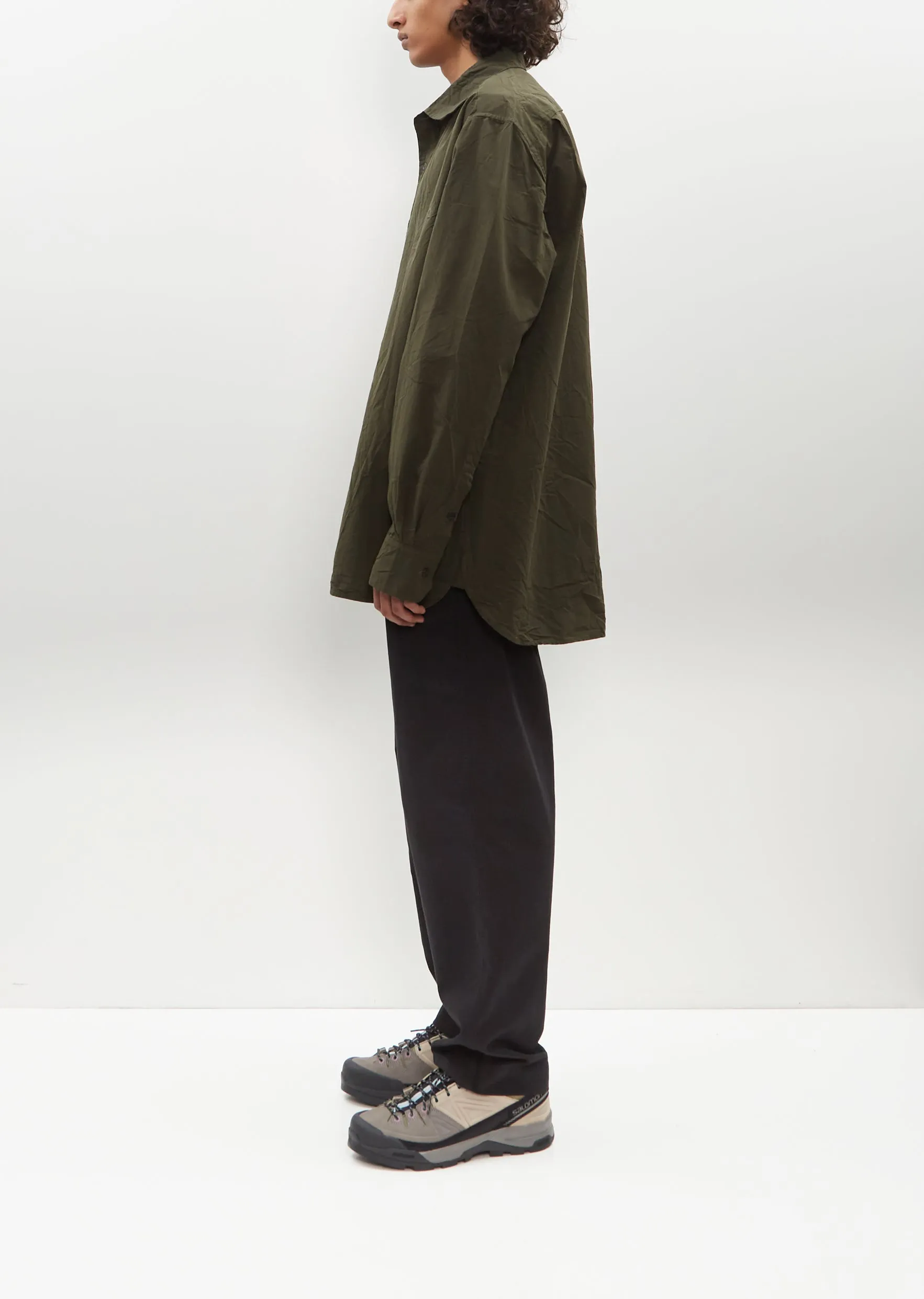 Big Raccourcie Shirt — Dark Khaki