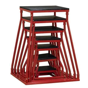 Body-Solid Tools Steel Frame Plyo Boxes 6in to 42in Cross Fit Training