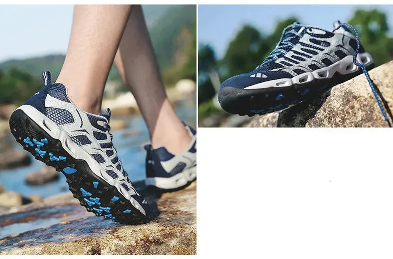 Breathable Hollow Sole Trekking Shoes