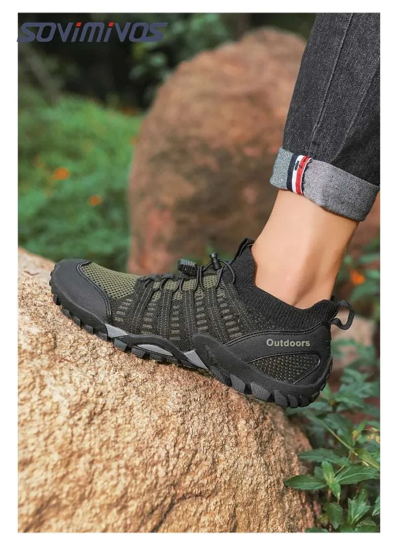 Breathable Non-slip Outdoor Climbing Shoes for Men