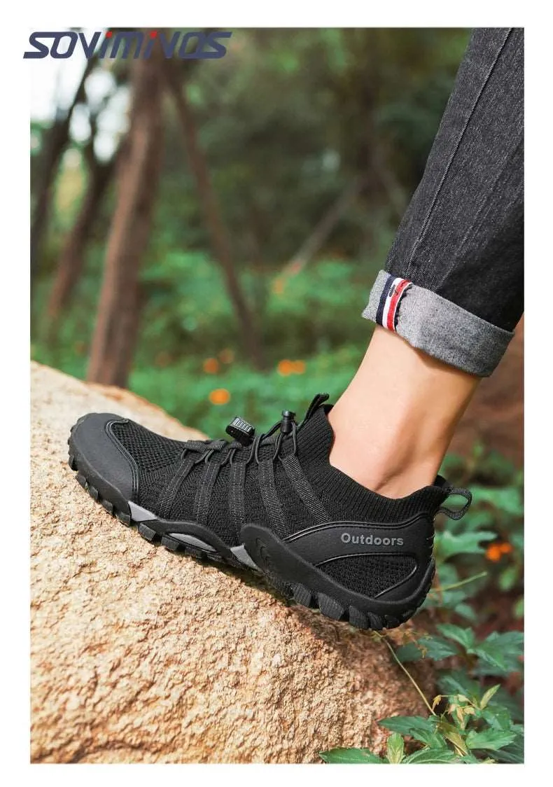 Breathable Non-slip Outdoor Climbing Shoes for Men