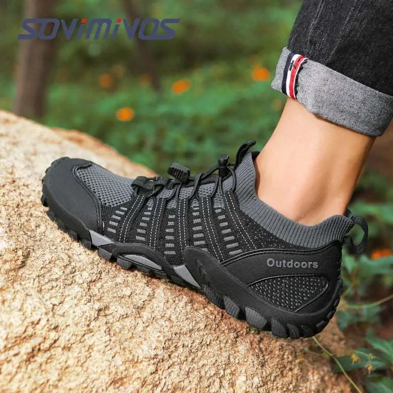 Breathable Non-slip Outdoor Climbing Shoes for Men