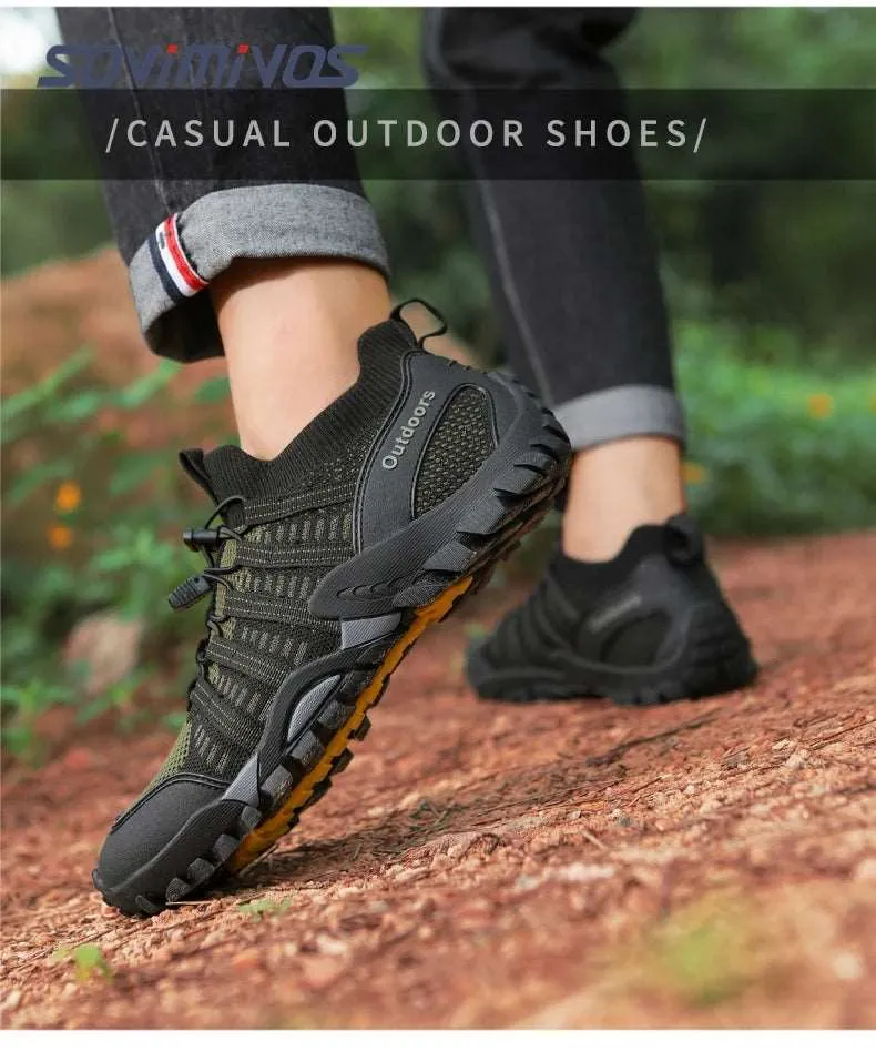 Breathable Non-slip Outdoor Climbing Shoes for Men