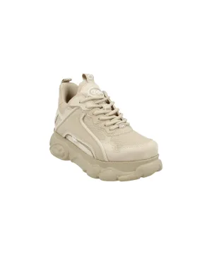 BUFFALO BINARY ATHENA WOMEN TRAINERS IN BEIGE