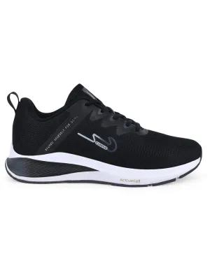 CAMP-XMEN Black Men's Running Shoes