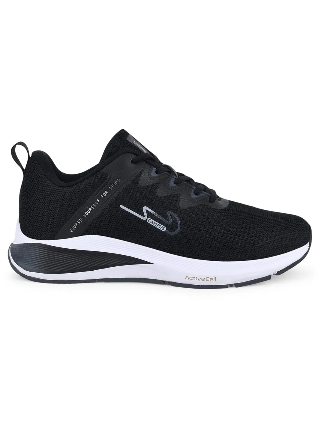 CAMP-XMEN Black Men's Running Shoes