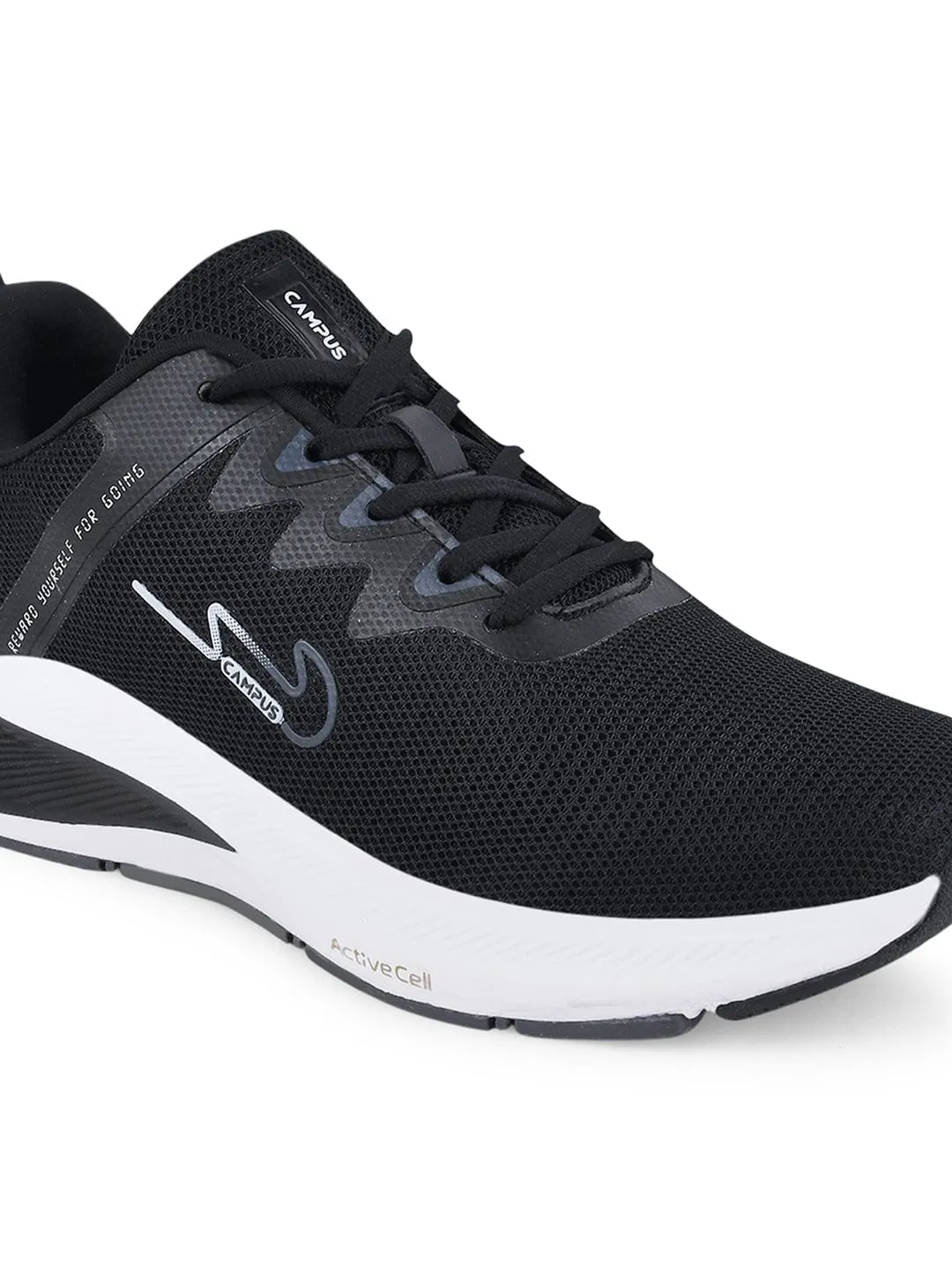 CAMP-XMEN Black Men's Running Shoes
