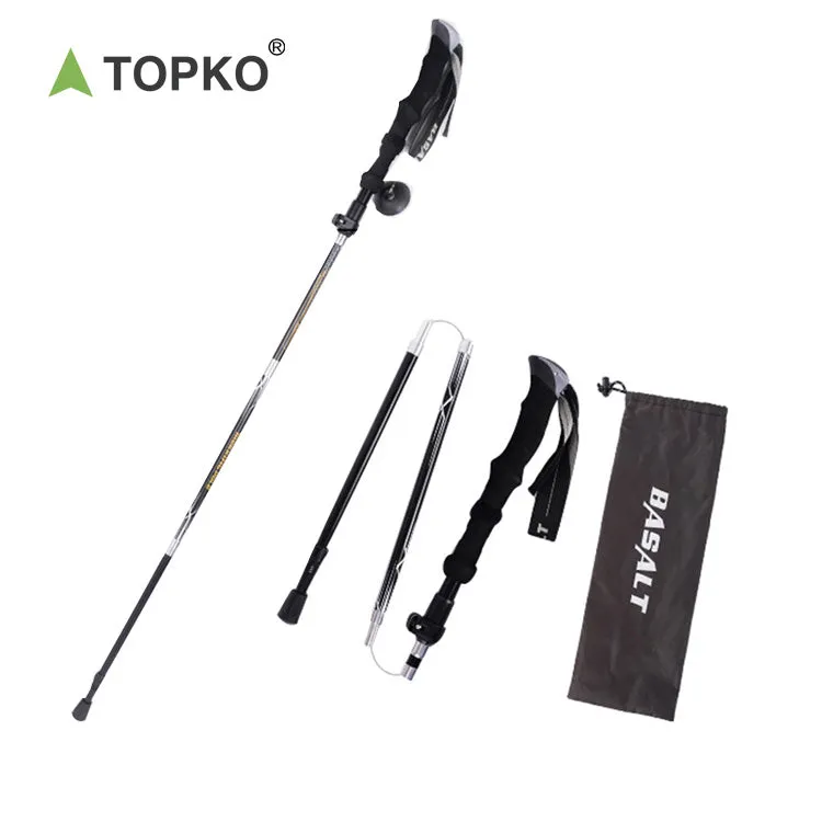 Carbon Aluminum Alloy Five-Section Combined Telescopic Trekking Pole