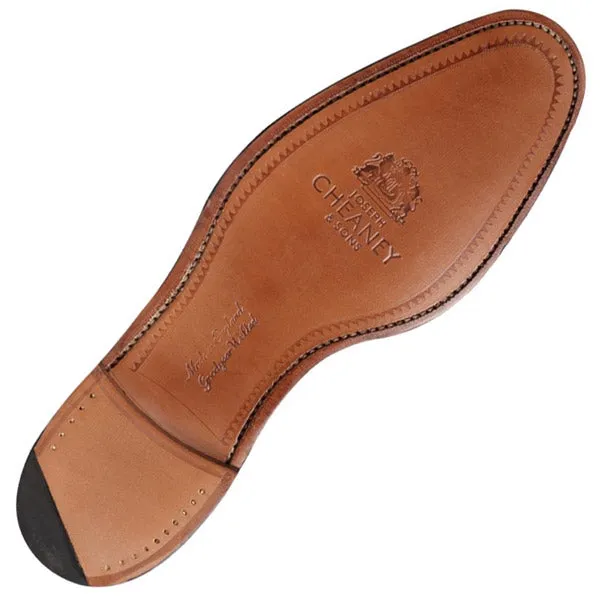 CHEANEY Lime Shoes - Mens Oxfords - Black Calf