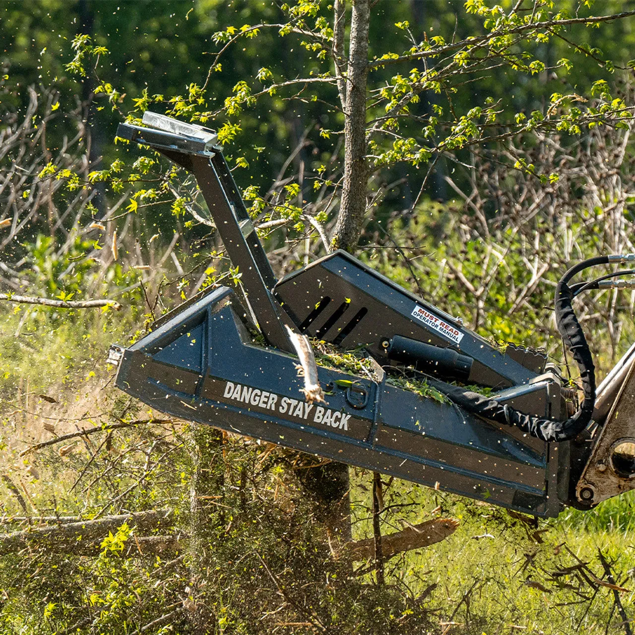 CID 44" and 60" Forestry Disc Mulcher Attachment For Skid Steer