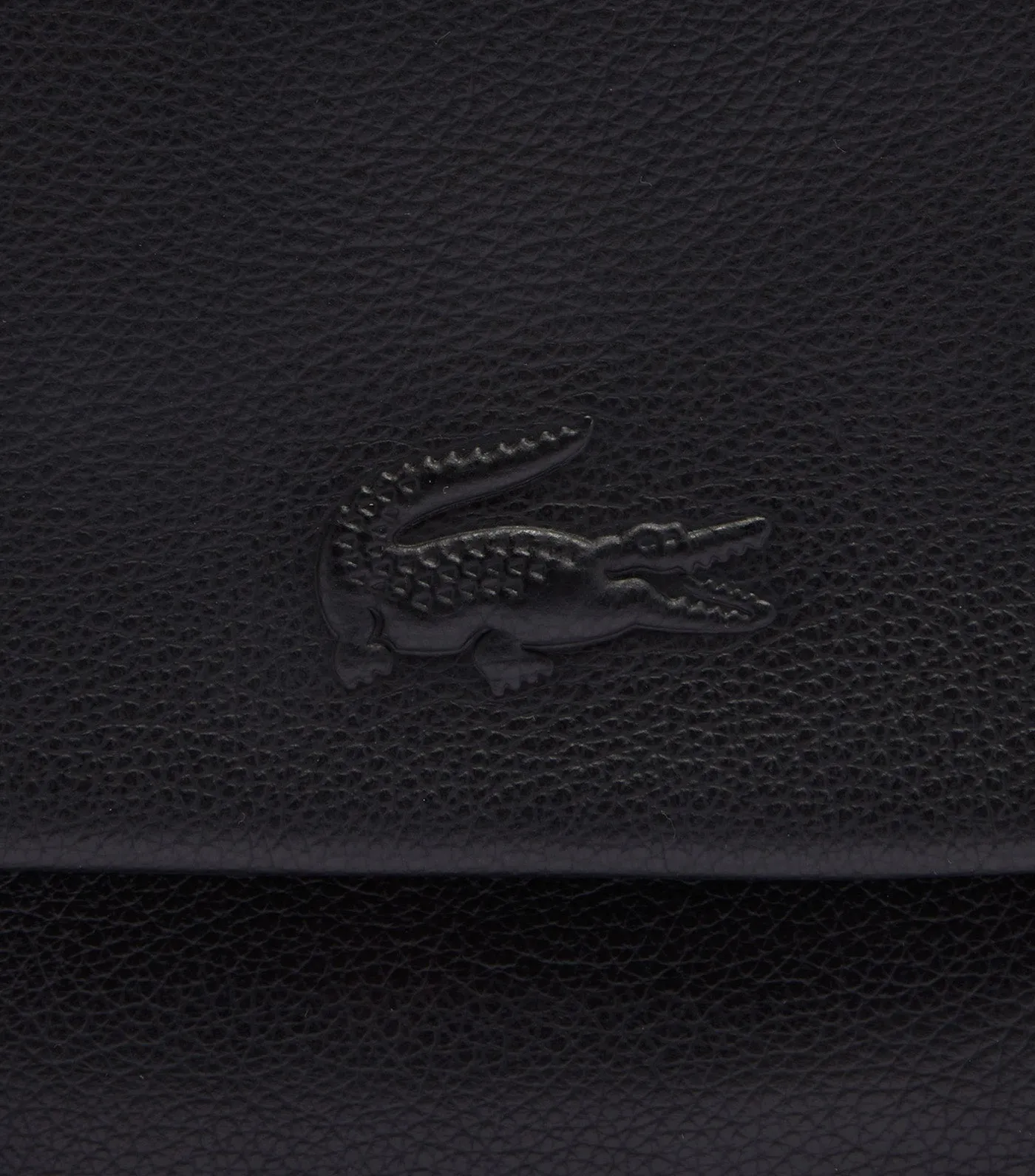City Court Flap Close Shoulder Bag Noir