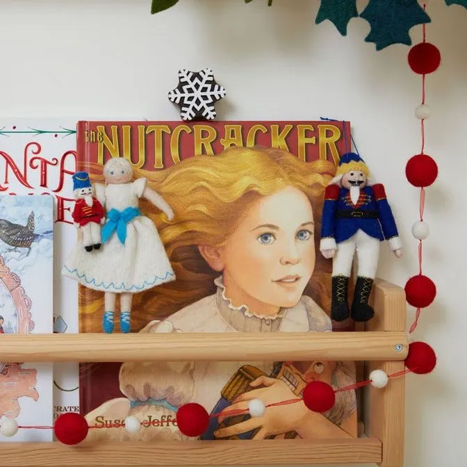 Clara with Nutcracker Ornament - Light