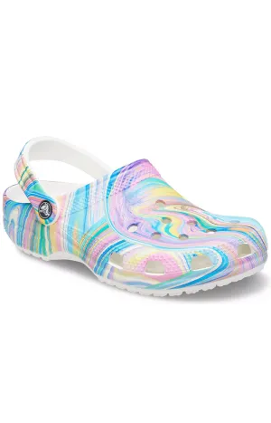 Classic Out Of This World Ii Clogs   Multi/White