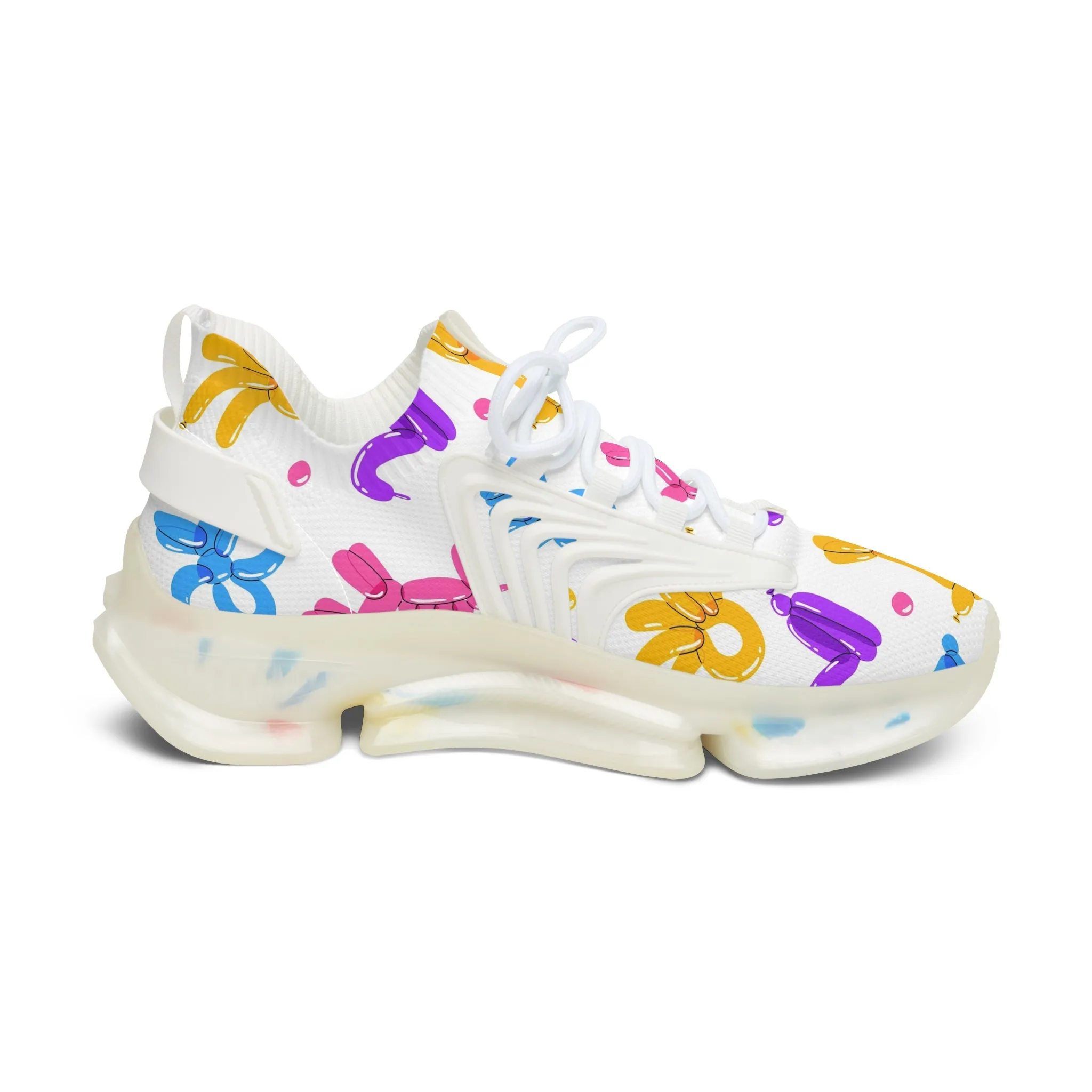 Colorful Air Balloons Women's Mesh Sneakers
