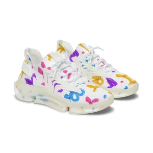 Colorful Air Balloons Women's Mesh Sneakers