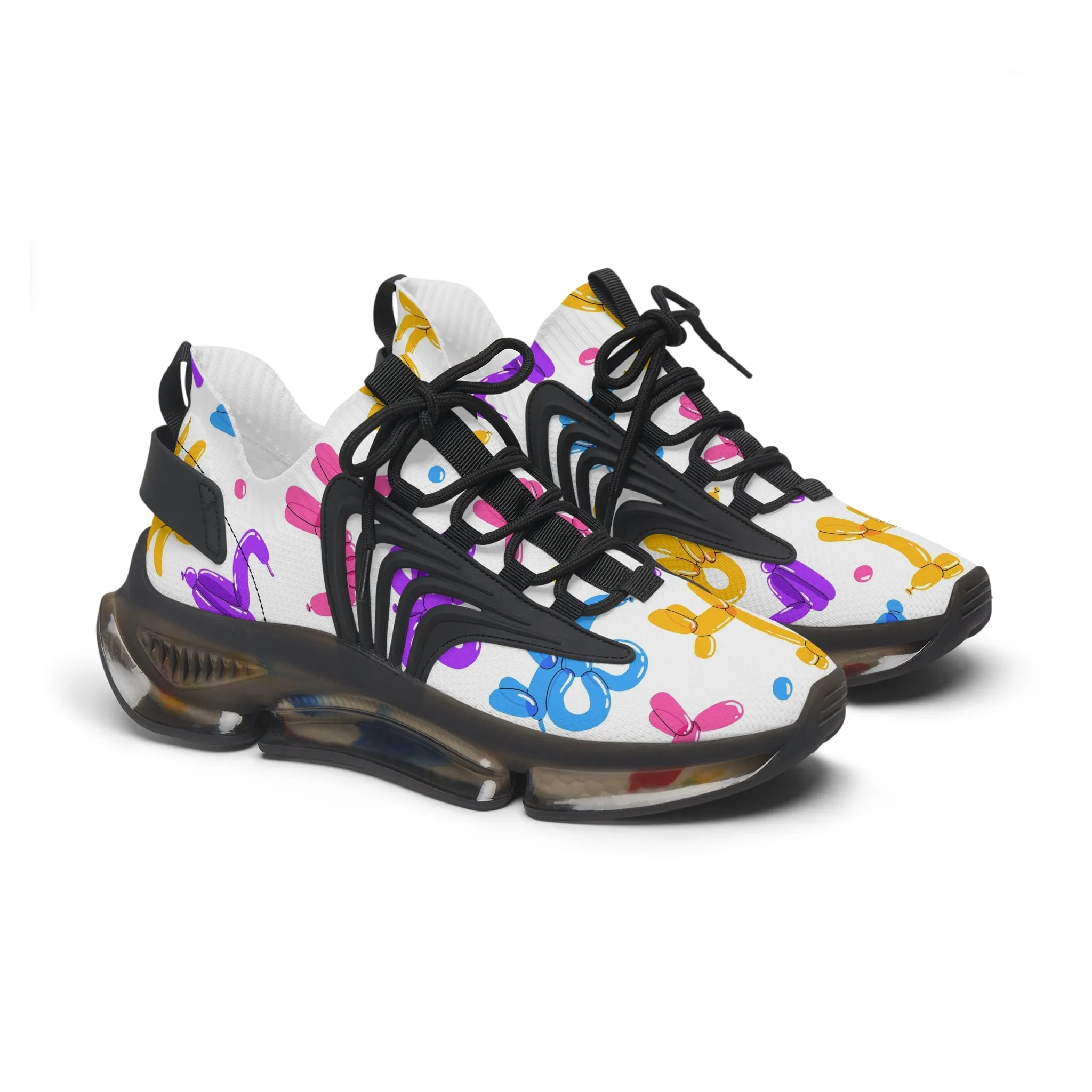 Colorful Air Balloons Women's Mesh Sneakers