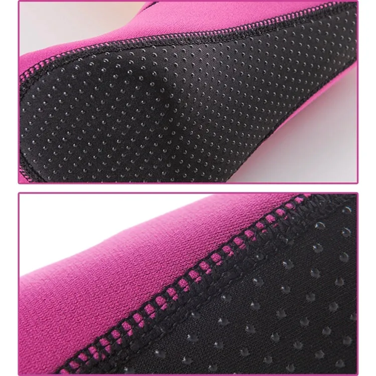 Comfortable and Anti-slip 3MM Swimming Diving Socks Breathable Water to Swim The Beach Socks Size:XXL (44)(Magenta)