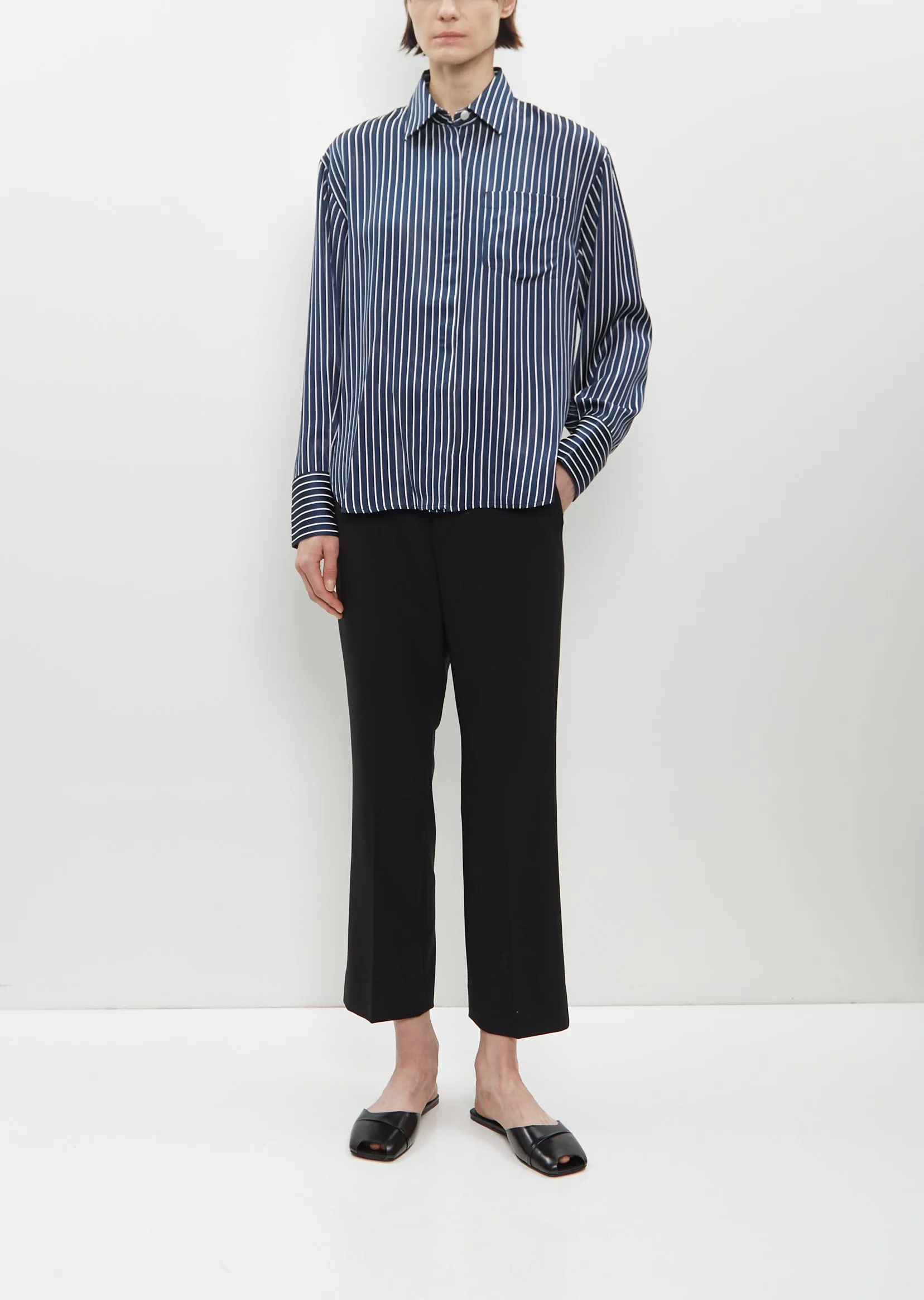 Concealed Placket Shirt