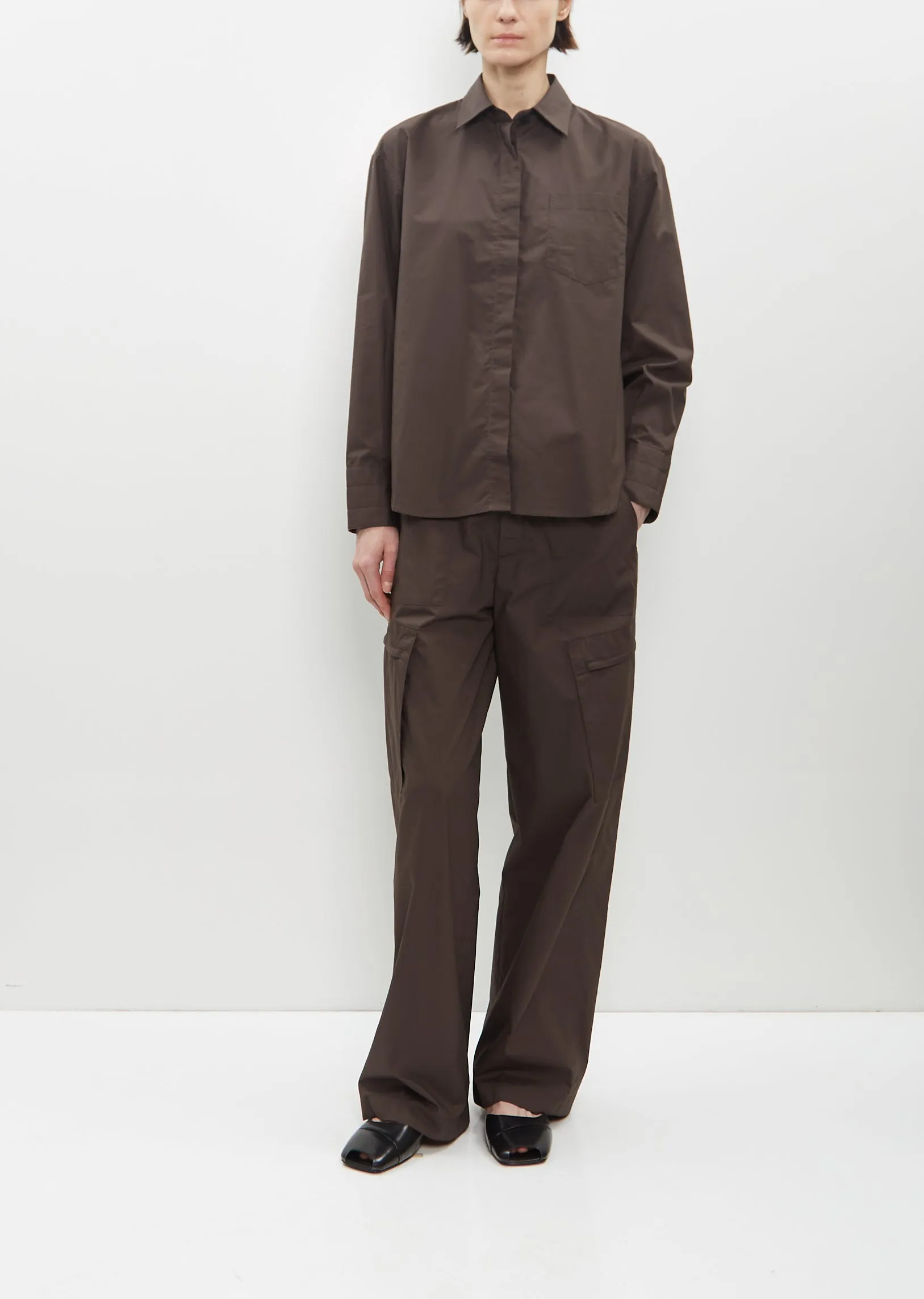 Covered Placket Shirt