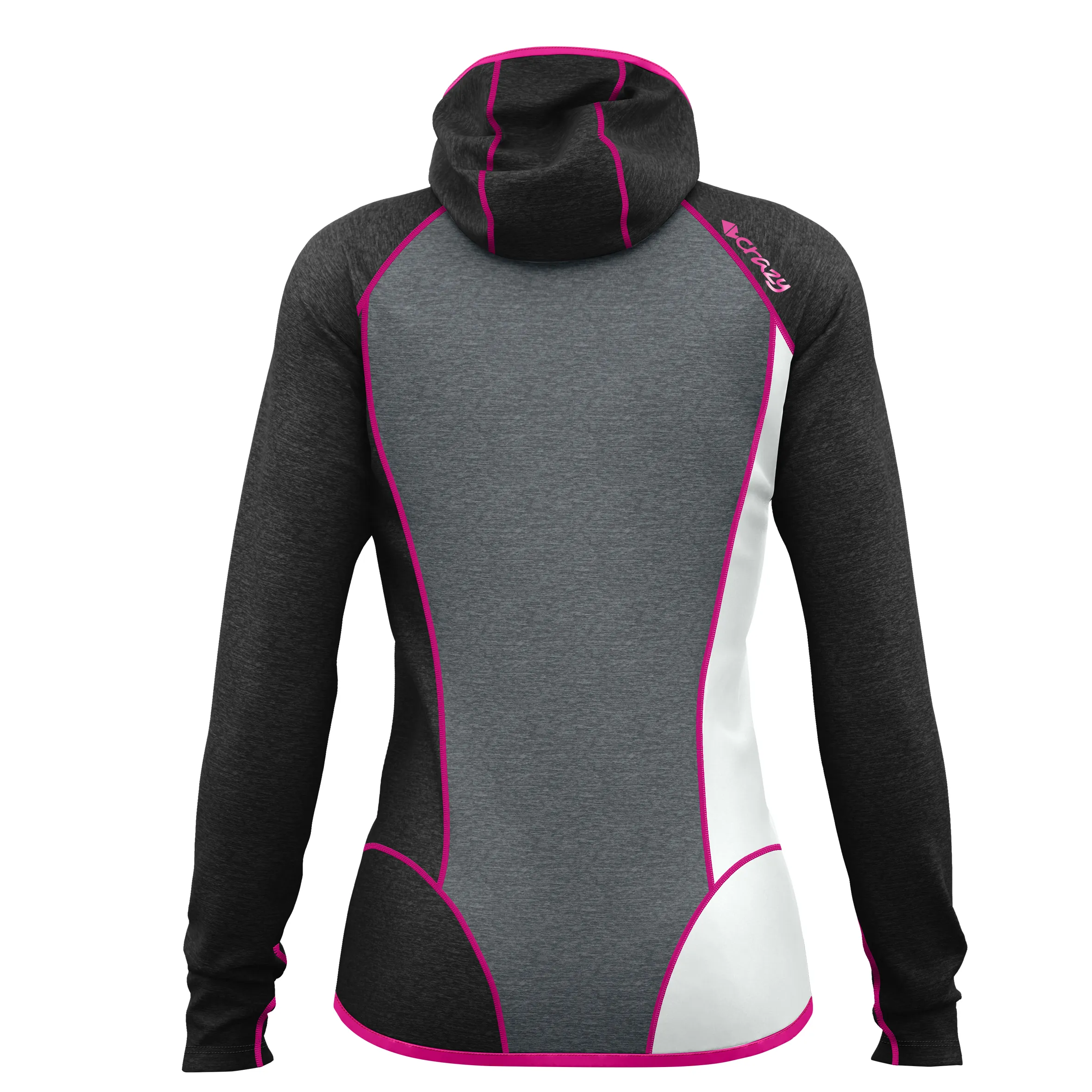 CRAZY PULL IONIC LIGHT PILE SECONDO STRATO TRASPIRANTE DONNA COLORE: POP/BLACK