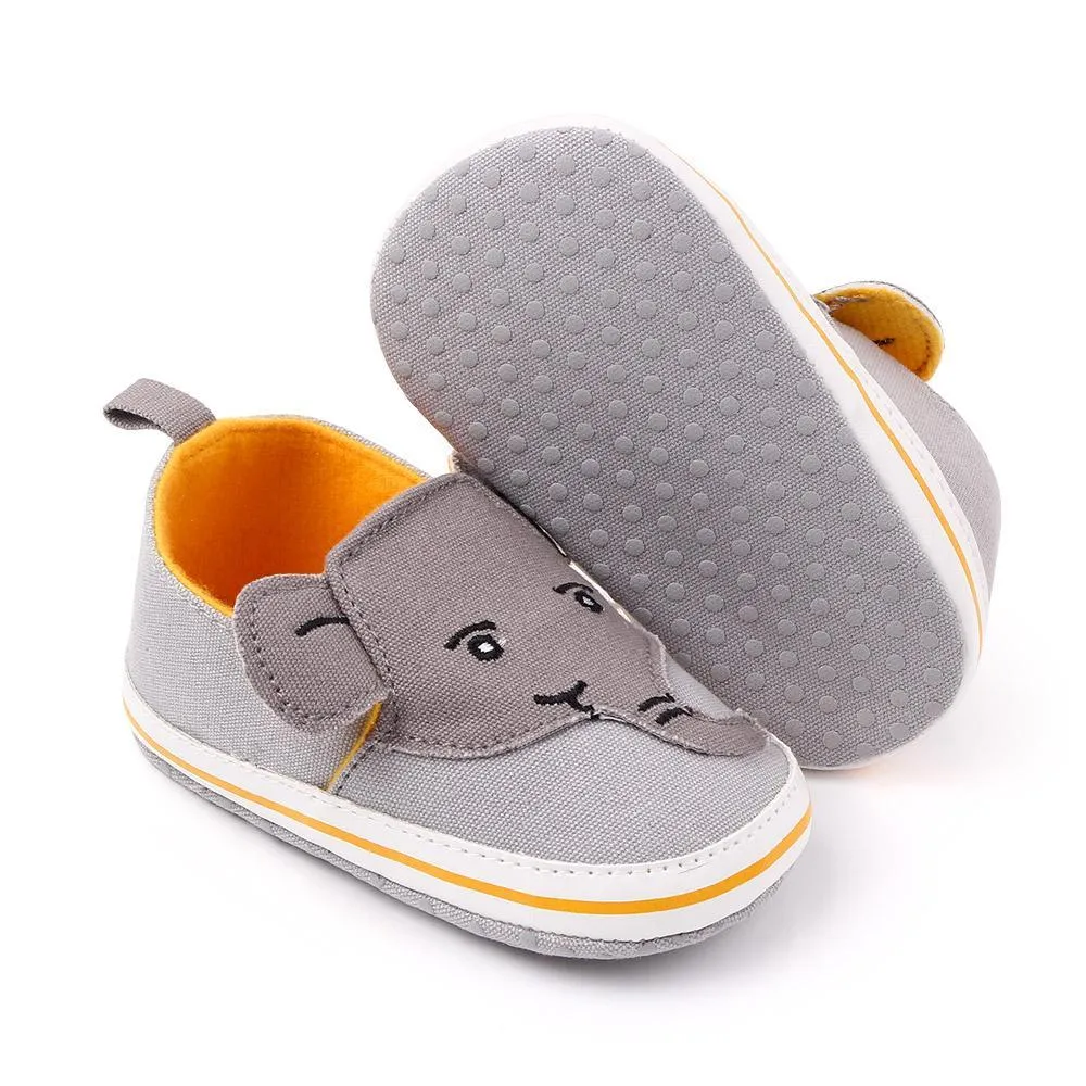 Cute Elephant Baby Canvas Shoes