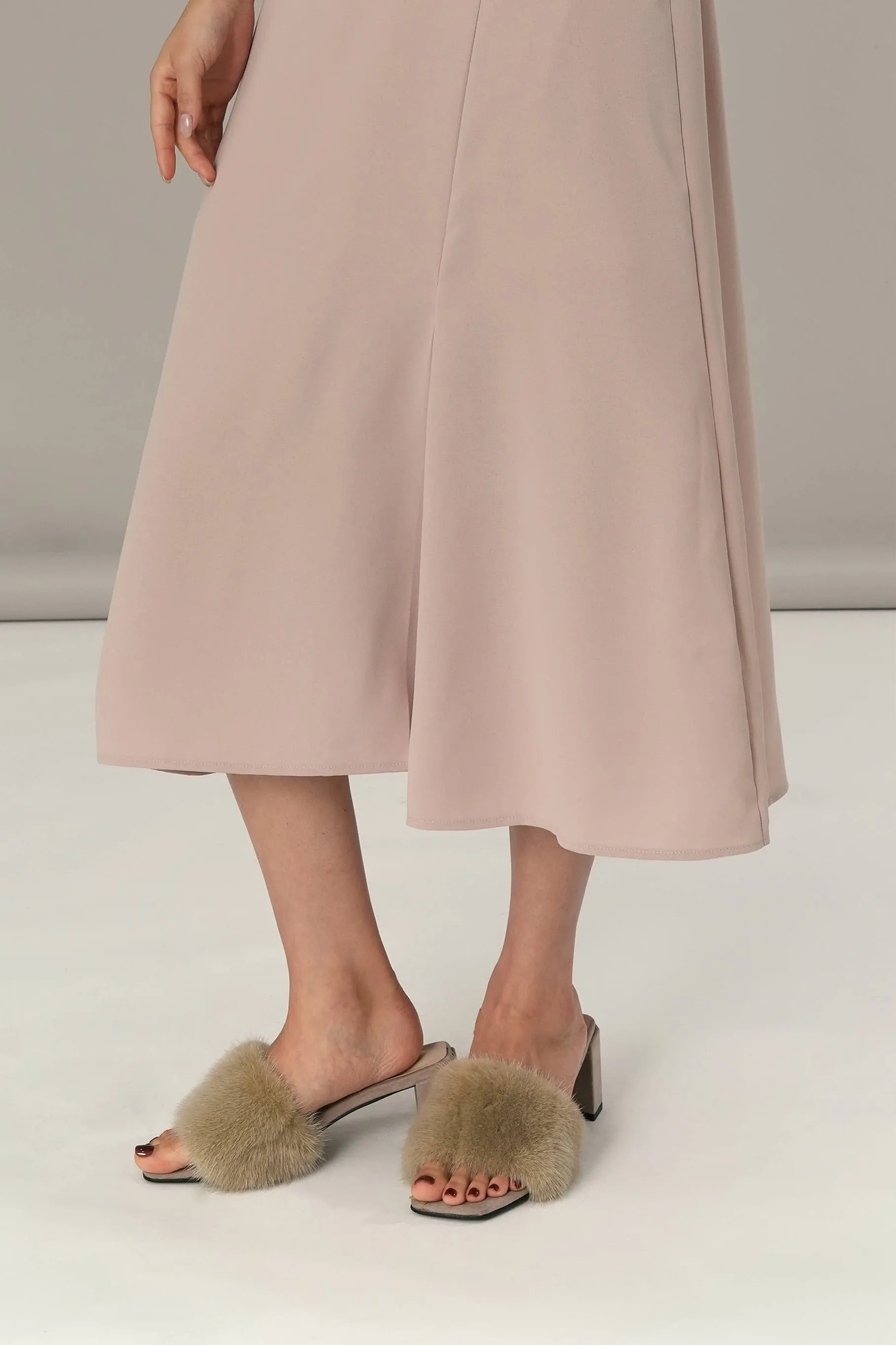 Desiree Mink Heels
