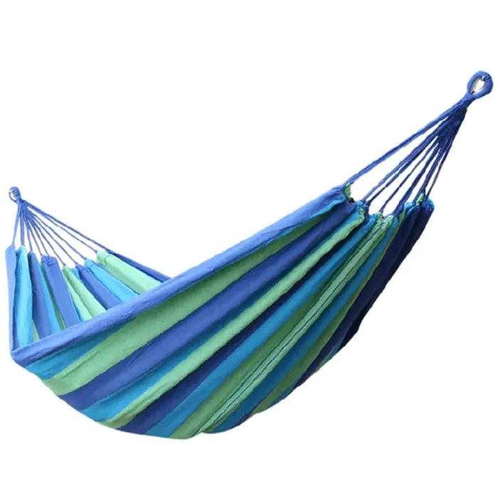 Double Outdoor Hammock Hanging Bed For 1 Person 200cm x 150 cm